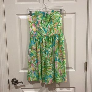 Lilly Pulitzer Strapless Dress